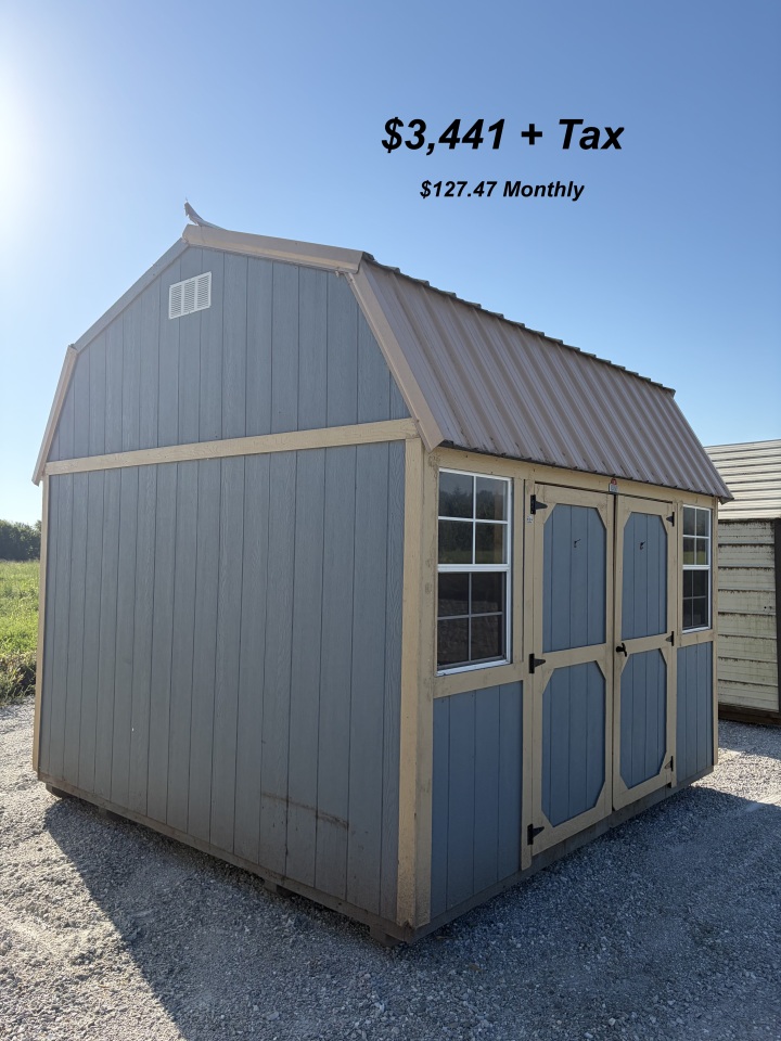 Side Lofted Barn - 12x12
