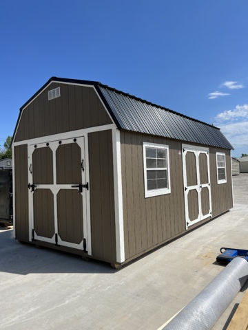 Side Lofted Barn - 12x24