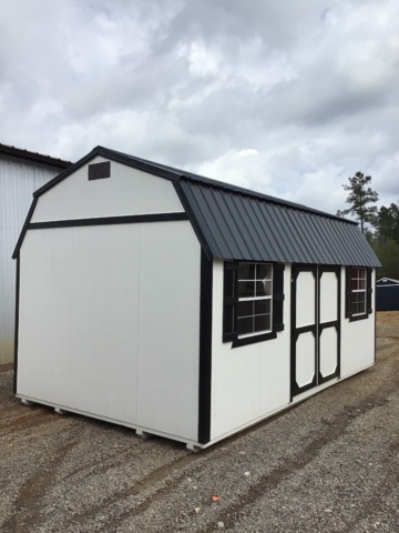 Side Lofted Barn - 12x20