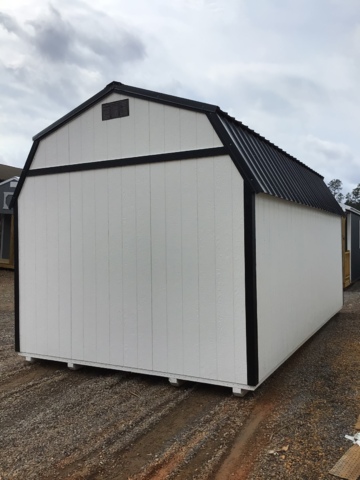 Side Lofted Barn - 12x20
