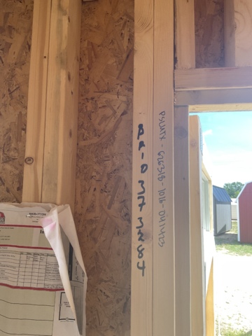 Side Lofted Utility - 10x16