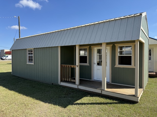 Side Lofted Barn Cabin - 12x30