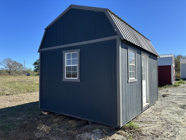 Side Lofted Barn - 12x16