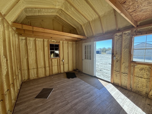 Side Lofted Barn - 12x16