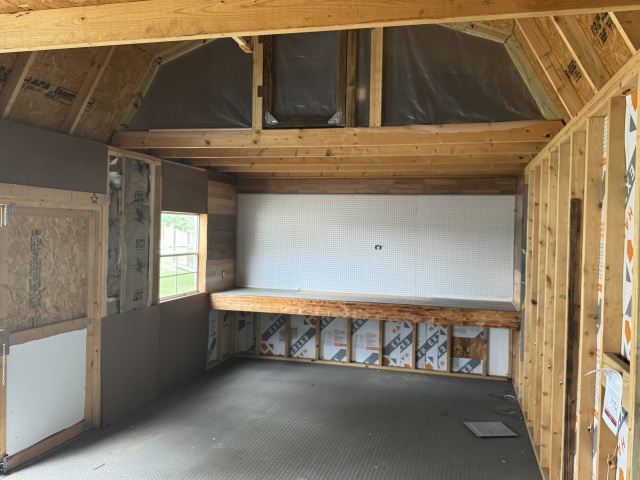 Side Lofted Barn - 12x24