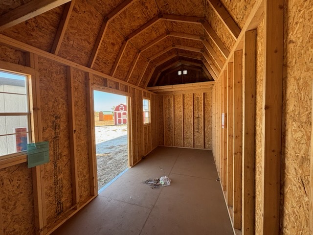 Side Lofted Barn - 8x20
