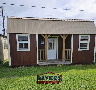 Side Lofted Barn Cabin - 10x20