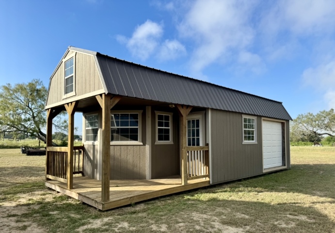 Deluxe Lofted Barn Cabin - 12x34