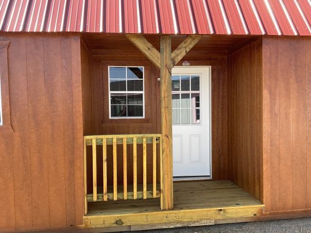 Side Lofted Barn Cabin - 12x24
