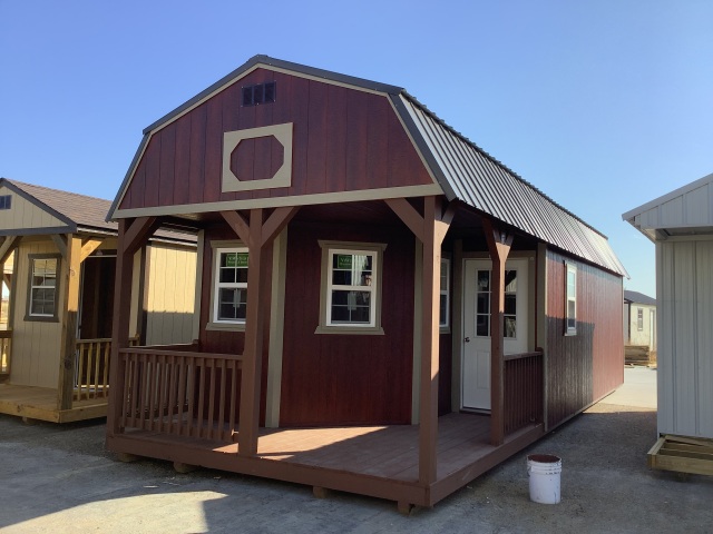 Deluxe Lofted Barn Cabin - 12x36