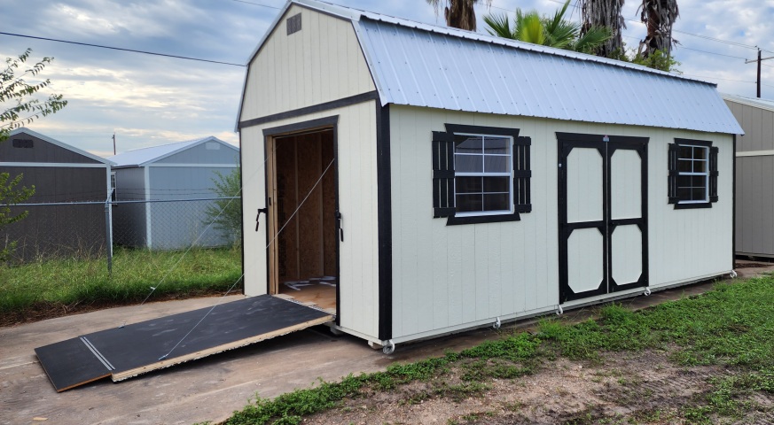 Side Lofted Barn - 12x24