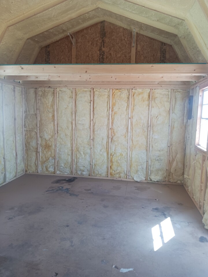 Side Lofted Barn - 12x20