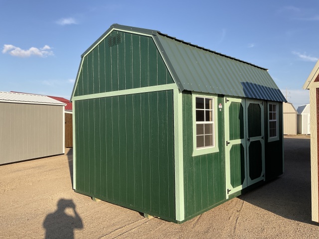 Side Lofted Barn - 10x16
