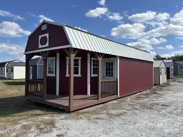 Deluxe Lofted Barn Cabin - 12x34