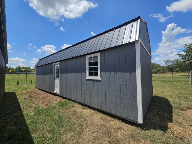 Side Lofted Barn - 12x36