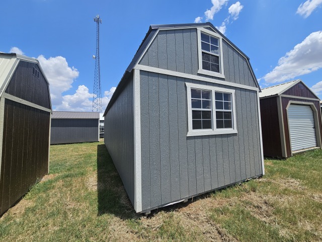 Side Lofted Barn - 12x36