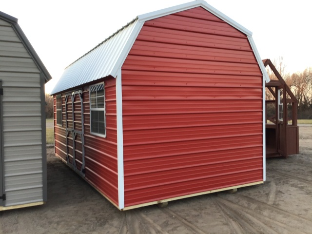 Side Lofted Barn - 10x20