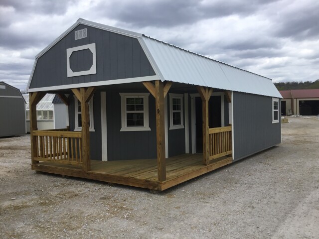 Deluxe Lofted Barn Cabin - 14x32
