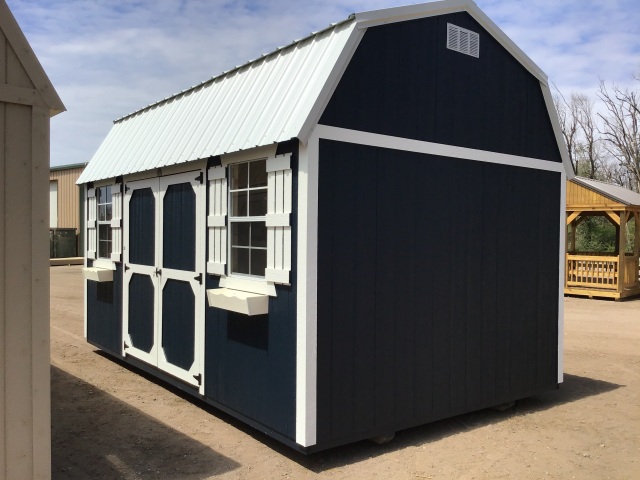Side Lofted Barn - 10x16
