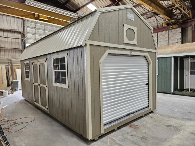 Side Lofted Barn - 12x24
