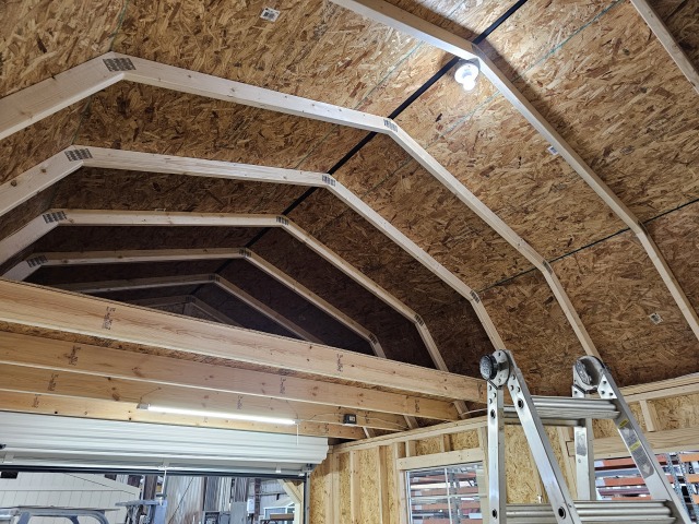 Side Lofted Barn - 12x24