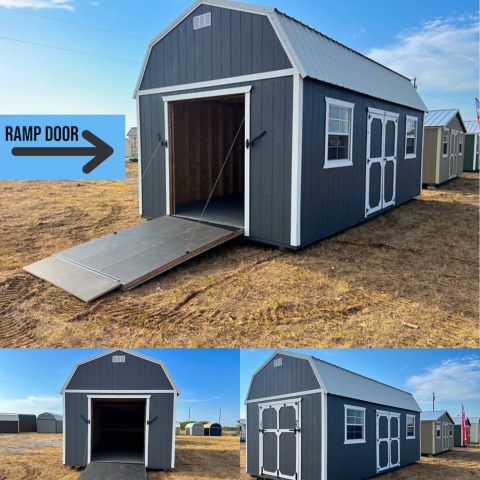 Side Lofted Barn - 12x24
