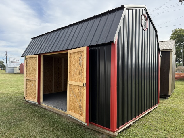 Side Lofted Barn - 12x16