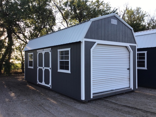 Side Lofted Barn - 12x24