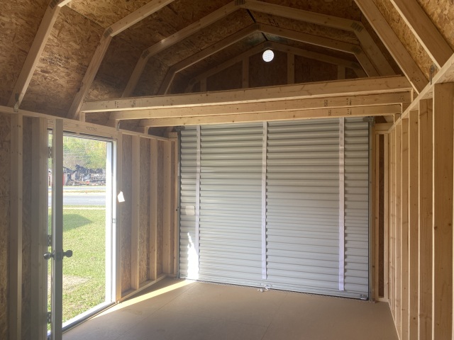 Lofted Barn Garage - 10x16