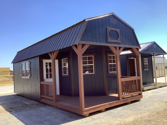 Deluxe Lofted Barn Cabin - 12x30