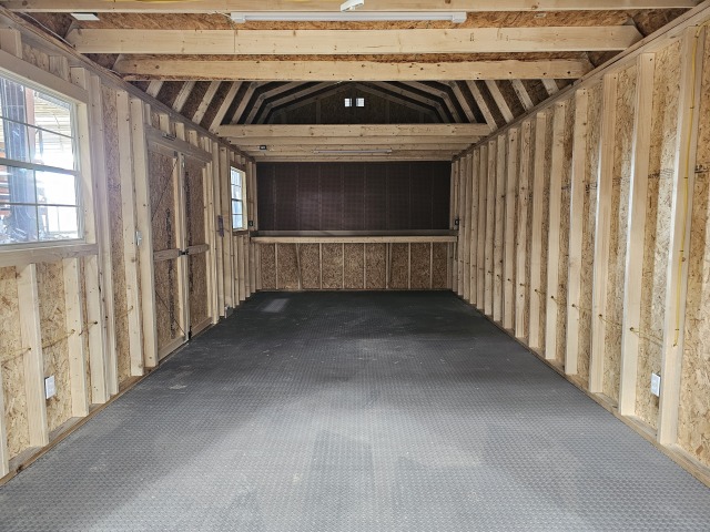 Side Lofted Barn - 12x24