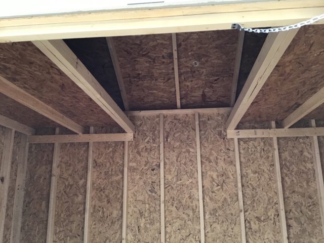 Side Lofted Utility - 8x12