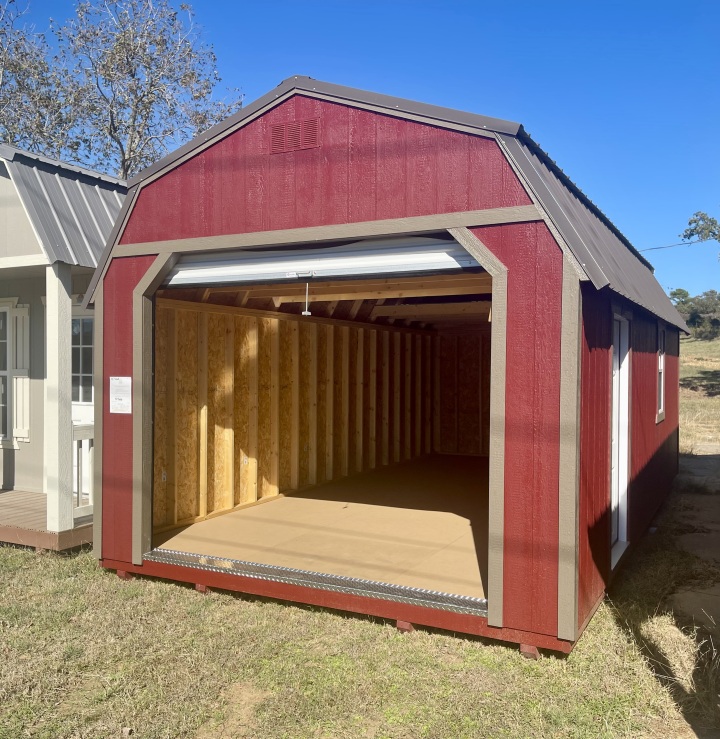 Lofted Barn Garage - 12x24