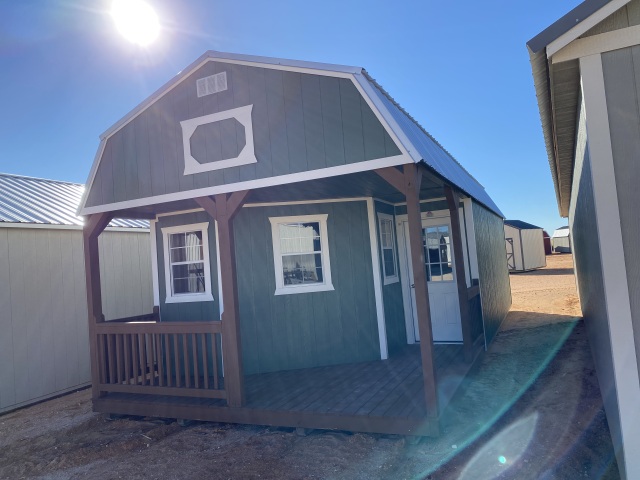 Deluxe Lofted Barn Cabin - 14x34