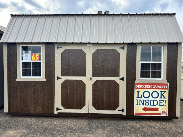 Side Lofted Barn - 12x16