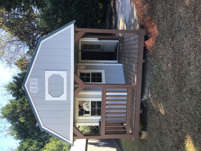 Deluxe Lofted Barn Cabin - 12x30
