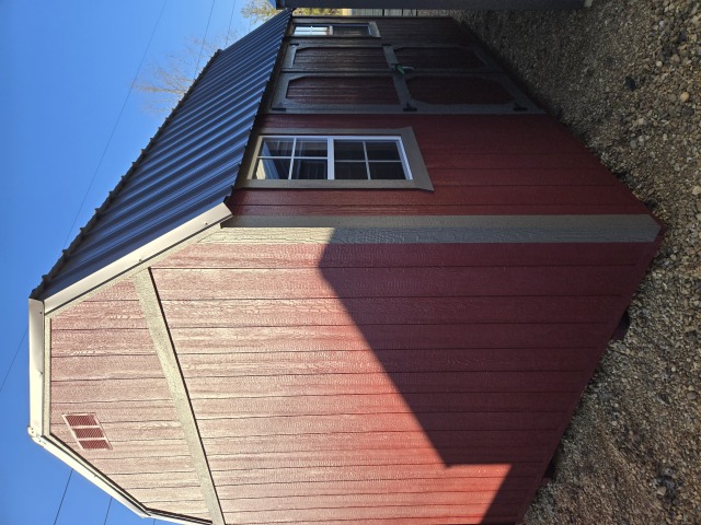 Side Lofted Barn - 10x16