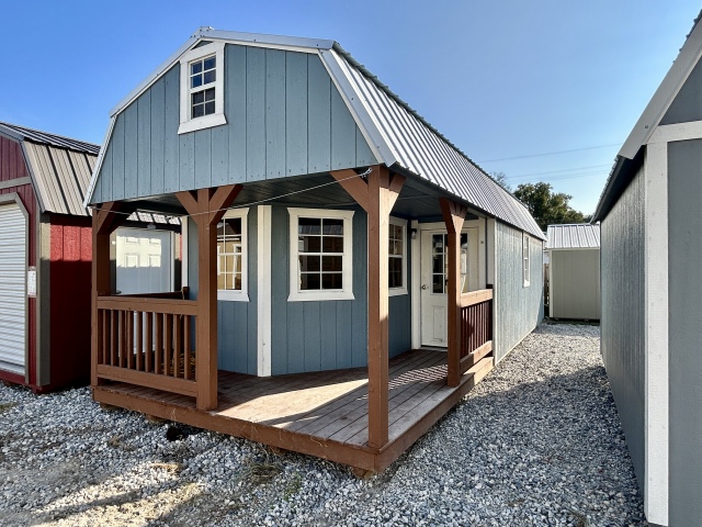 Deluxe Lofted Barn Cabin - 12x32