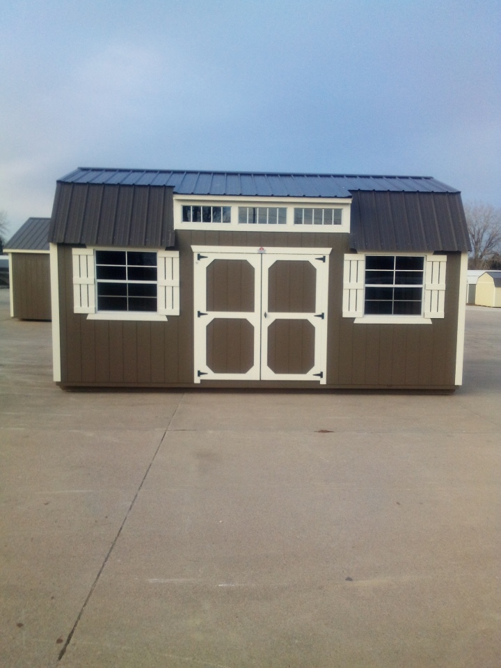 Side Lofted Barn - 12x20