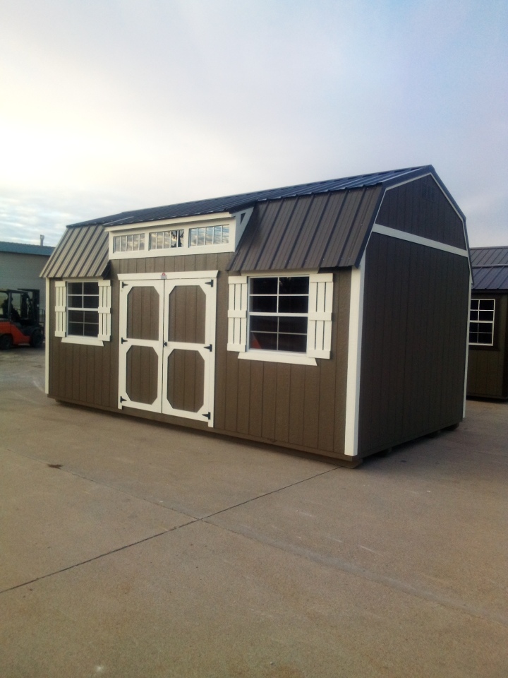 Side Lofted Barn - 12x20