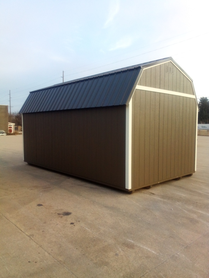 Side Lofted Barn - 12x20