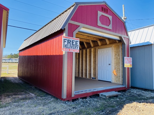 Lofted Barn Garage - 12x24