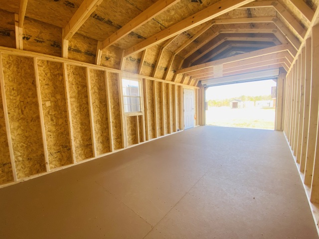 Lofted Barn Garage - 12x24