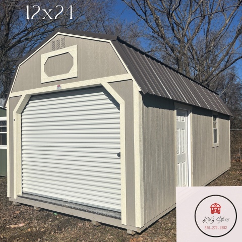 Lofted Barn Garage - 12x24