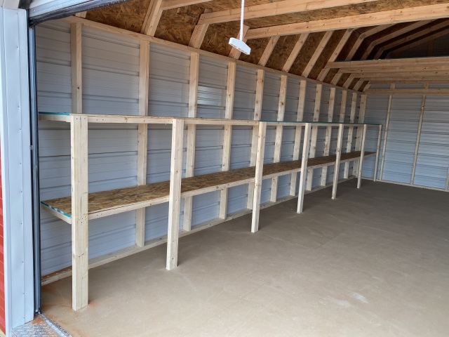 Lofted Barn Garage - 12x24