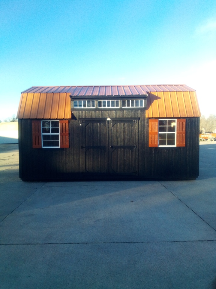 Side Lofted Barn - 12x20