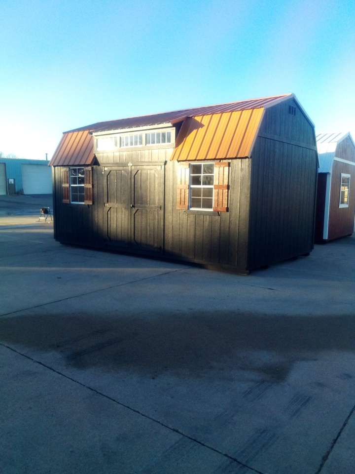 Side Lofted Barn - 12x20