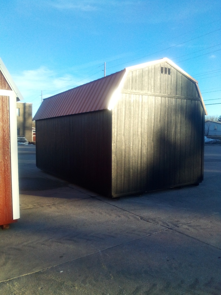 Side Lofted Barn - 12x20