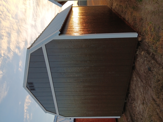 Side Lofted Barn - 12x16
