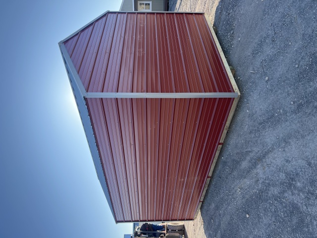 Side Lofted Utility - 10x16